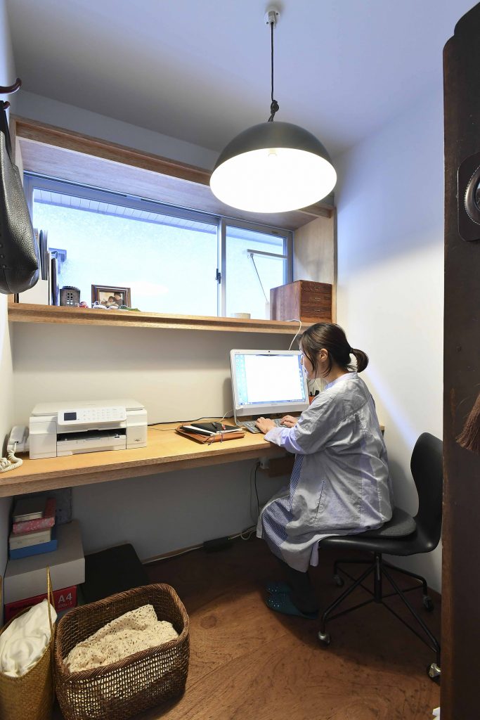 キッチンにあるワークスペース