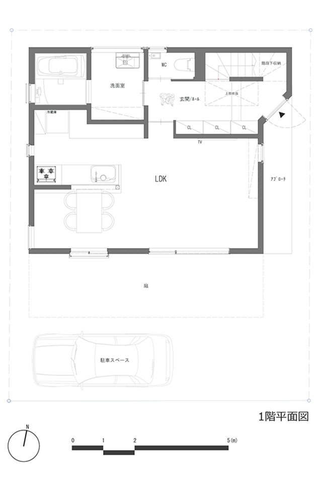 　埼玉県草加市の新築住宅　　「稲荷の家」